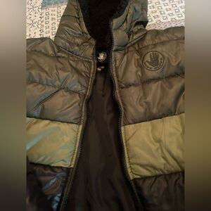 Body Glove Kids Dark Green Puffer Jacket